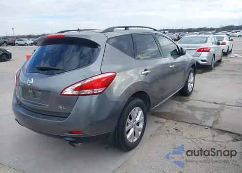 2013 Nissan Murano Sl из США, поврежденный, VIN JN8AZ1MUXDW203031